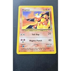Pokemon Neo Genesis 40/111 Magmar 1st Edition Pokemon Card